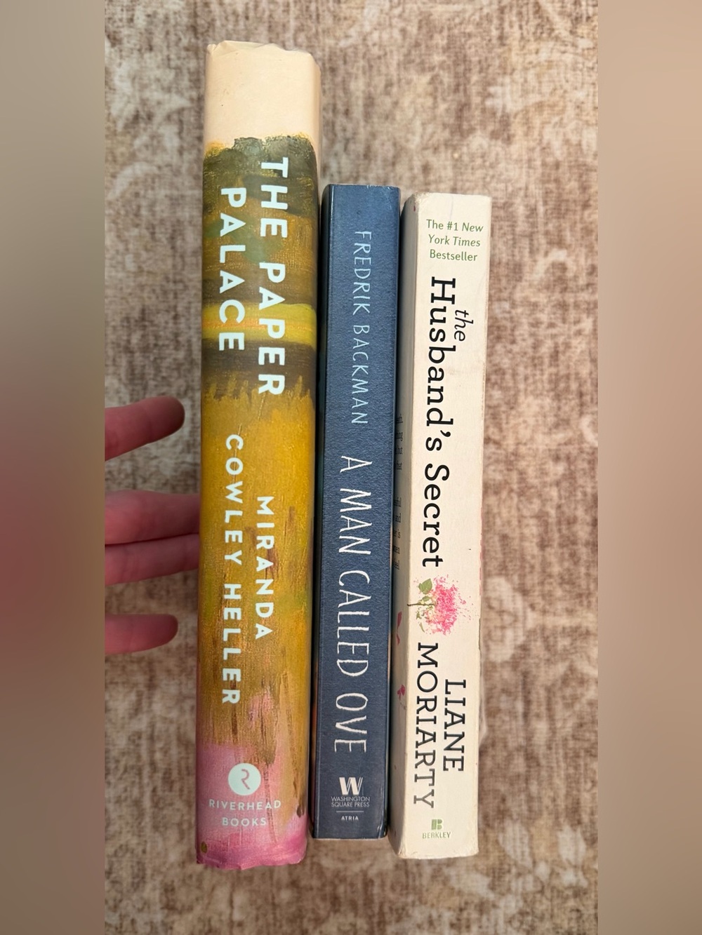 The Paper Palace, A Man Called Ove, The Husband's Secret Book Bundle 📚